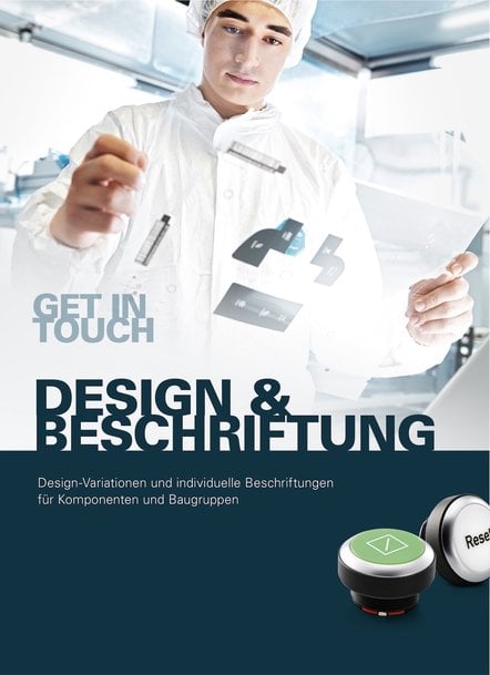 Neue RAFI-Broschüre: „Design & Beschriftung“ für Befehlsgeräte und Bedienfronten